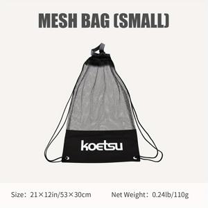 TEMU KOETSU 스노클 장비용 메쉬 스노클백, 대형 12