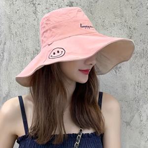 빅 브림 여름 여행용 자켓 일본 스타일 올매치 패션 캐주얼 모자 대형 챙 얼굴 커버 피셔맨 햇