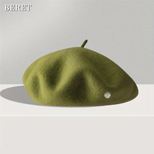 빈티지 베레모 - 얼굴 라인 강조 라운드, 가벼운 겨울용 베레모 (브라이덜 샤워, 웨딩 게스트, 데이트 나이트) - 스트레치 핏 & 쉬운 클로저, 가을/겨울을 위한 우아한 선물 - 웨딩 & 파티에 적합