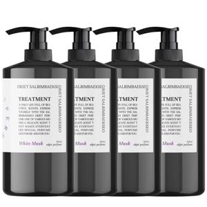 TEMU 2+2 오브제 퍼퓸 트리트먼트 500ML 손상모 헤어팩 극속상 저자극 라벤더 화이트머스크