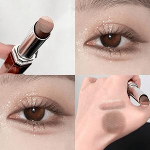 TEMU 워터프루프 스틱섀도우 섬세한 그라데이션 글리터 하이라이터 아이쉐도우 스틱아이섀도우 아이섀도우 스틱