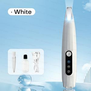 TEMU LED 조명이 있는 전동 강아지 발바닥 트리머 | USB 충전식, 고양이 및 강아지용, 수염과 발털 정리용으로 이상적, 반려동물 눈가털 정리, 반려동물 그루밍 클리퍼, 저소음 트리머, 다기능 반려동물 털깎이, 발바닥, 눈, 귀, 얼굴, 엉덩이용