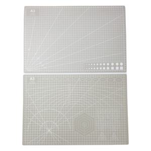 TEMU A3 사이즈 양면 프린팅 탁상용 다기능 컬러 매트 1개, 핸드컷 매트, DIY 공구 매트