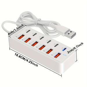 TEMU 12포트 USB 고속 충전