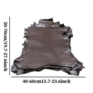 TEMU 고품질 다크 브라운 풀 그레인 양피, 두께 약 0.7mm, 공예, 지갑, 카드 홀더, 펜던트 및 참, 가죽 재료 | 양피 가죽 | 가죽 부착