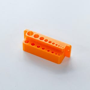 18구 육각 렌치 및 Torx 별 렌치 홀더, 3D 프린팅 플라스틱 벽걸이형 공구 정리 랙 (차고 보관용)