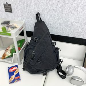 TEMU 트렌디한 대용량 체스트백 여성 스포츠 숄더백 남성 사이클링 백 카고백 신제품 테크웨어 크로스바디 백 올매치 대용량 크로스바디 백
