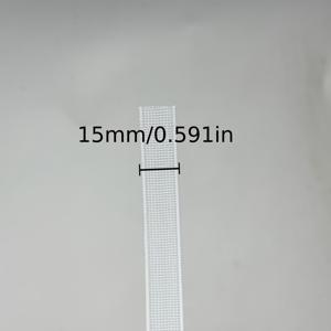 TEMU 50야드, 0.6cm~1.5cm 폭 풀사이즈 생선뼈 의류 액세서리, 웨딩드레스, 몸에 꼭 맞는 옷, 신부 들러리 서포트 의류 제작용. 생선뼈 모양 투명 플라스틱 고밀도 DIY 포장함 스타일 분리형 정교한 포장, 의류 액세서리 및 속옷 재봉용품에 적합. 화이트 버전.