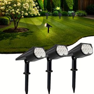 TEMU 3개입 태양광 LED 잔디 조명, 7 LED 올빼미 조경 장식용, 마당, 정원, 잔디밭, 통로, 보도, 뒤뜰, 축제 분위기 조명, 정원 태양광 조명, 울타리 기둥용 태양광 조명, 실외 태양광 조명에 적합