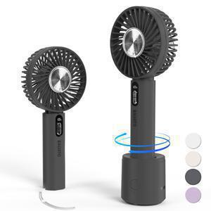 TEMU 바우아토 스팬윙 휴대용 미니 핸디 선풍기 USB 충전 (거치대 포함)