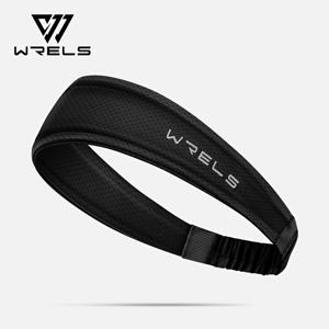 WRELS 통기성 메쉬 스포츠 헤어밴드, 부드러운 속건성 헤어 밴드 (탄성 있는 뒷면), 남녀 공용 흡습 운동 땀 흡수 밴드, 러닝, 요가, 헬스, 야외 활동에 적합