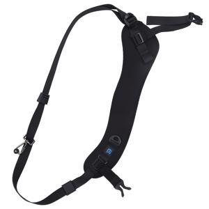 TEMU PULUZ 퀵 릴리즈 미끄럼 방지 소프트 패드 나일론 통기성 커브 카메라 스트랩 SLR / DSLR 카메라용 메탈 후크 포함