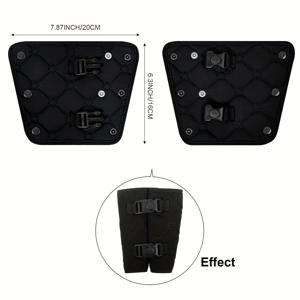 TEMU 어린이 안전 시트 벨트 보호대 1세트, 유아용 안전 시트 유모차 발차기 방지 어깨 벨트 커버, 벨트 보호대 액세서리, 차량 장식 인테리어 장식 - 크리스마스, 할로윈, 추수감사절 선물, 다양한 장면에 적합