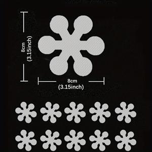 TEMU 12개입 헤비듀티 미끄럼방지 욕실 스티커 - 접착식 안전 트레드, 욕조, 샤워실, 계단, 보트용 - 잔여물 없음, 쉬운 설치 (포함)