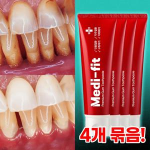 TEMU 메디핏 잇몸치약 120g 4개