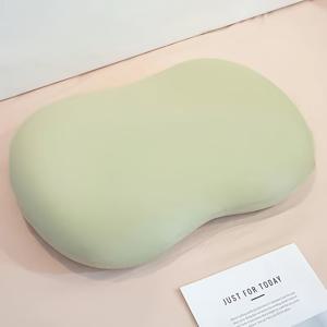 TEMU 인체공학적 디자인, 부드러운 저반발 경추 지지 넥 베개, 베개 초극세사 및 편안함, 깊은 수면을 위한 압력 완화, 침대 베개, 변형되지 않음, 옆으로/등으로/복부로 자는 데 적합, 가정용 침구 베개 속통