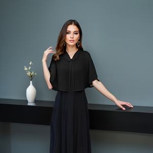 1개 여성 쉬폰 케이플릿 숄 전통 개구리 버튼 숏 볼레로 숄 가벼운 플로우 커버업, 이브닝 드레스 웨딩 게스트 칵테일 파티 청상아리 겉옷, 포멀 행사 여성 우아한 숄러