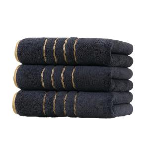 TEMU 3개 세트 골든 타월, 35Cm X 75Cm 골든 스레드 타월, 코랄 플리스 타월, 욕실 핸드 타월, 두꺼운 부드러운 타월, 뛰어난 흡수력, 편안하고 피부 친화적, 모던하고 간편한 디자인, 깔끔한 색상, 가정용으로 적합