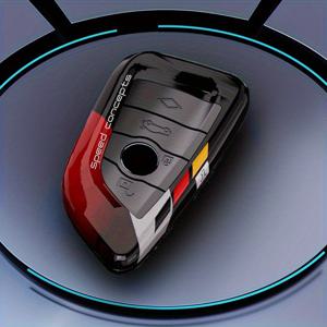 TEMU 패션 자동차 리모컨 키 케이스 커버 쉘 포브 BMW X1 X3 X4 X5 X6 F15 F16 G30 3 5 7 시리즈 G11 F48 액세서리