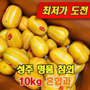 [산지직송] 고당도 성주참외 9kg+1kg / 대용량 가성비 최고 꿀참외 / 원산지 : 국내산