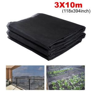 정원용 모기장, 10 X 20/30피트 – 1mm 미세 메시屏障, 식물, 과일 나무 및 채소를 보호 – 통기성 좋은 폴리에스터 네트, 파티오, 발코니 및 야외 지역에 적합 (블랙 및 화이트 색상)
