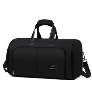 TEMU 핸드백 60L 다기능 여행용 수트 핸드백, 뉴트럴 고품질 나일론 천 가방, 스커트 핸드백, 레터 로고 핸드백, 대용량 레저 백팩, 독립적인 신발 수납 공간이 있는 숄더백