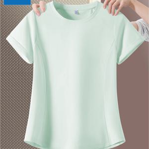 TEMU 여성용 간편 다용도 속건성 반팔 티셔츠, 여름용 루즈핏 편안한 통기성 아웃도어 캐주얼 반팔 티