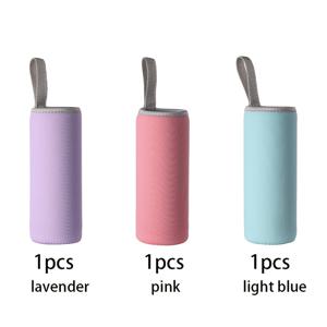 3개입 멀티 컬러 550ml 휴대용 물병 슬리브 물병 보호 커버 피트니스 야외 스포츠 여행 야외 레저 스포츠 컵 추가 휴대용 물병 슬리브 보온병 컵 슬리브 멀티 컬러 옵션 스포츠 컵 슬리브