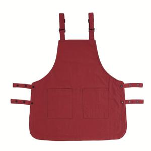 1개 턱받이 스타일 멀티 포켓 얇은 앞치마 작업복, 미용사, 페인터, 케이터링, 밀크티, 커피, 주방 앞치마 남녀 공용에 적합. 4가지 색상 제공. 가족, 친구, 커플, 새해, 발렌타인데이, 부활절을 위한 최고의 선물