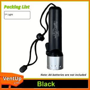 TEMU LED 다이빙 토치, IP68 최고 방수등급 전문 다이빙 토치, 자석 제어 기능 다이빙 라이트, AA 배터리 구동 (배터리 별매), 스쿠버 다이빙, 야외 조명, 캠핑, 낚시, 심해 다이빙, 탐사용, 낚시 조명,컴팩트 디자인,고성능 라이트,충격 방지 디자인,고품질 LED,휴대용 조명,휴대용 ,탐험가들,스쿠버 다이버