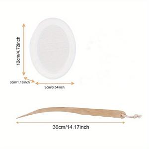 TEMU 1세트 등 로션 도포기 - 손쉬운 긴 손잡이 바디크림, 보습제, 선크림용 목욕 브러쉬 - 전기 없음, 배터리 불필요 - 여성용 도구