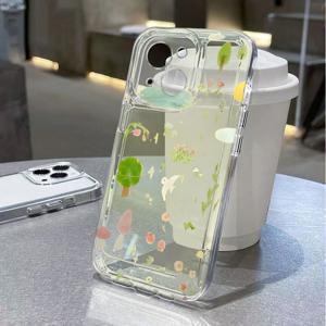 TEMU 휴대폰 케이스 - 삼성 갤럭시 S26 25 24 23 22 Utra PLUS FE A57 56 55 54 53 52 51 50 37 36 35 34 26 25 24 23 22 16 151413 07 06 05 03 02 S에 적합, 귀여운 봄 새 스프링 프레쉬 풀 보호 충격 방지 투명 폰 케이스 TKKYLTM00282