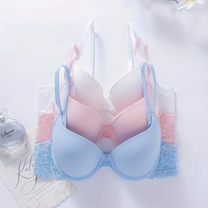 TEMU 여성용 우아한 브라 3pcs