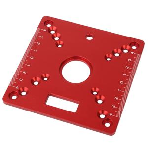 TEMU 1개 라우터 테이블 삽입 플레이트, 미니 사각 목공 벤치 라우터 플립 플레이트, 다기능 트리밍 조각 테이블