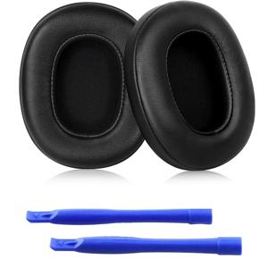 TEMU Skullcandy Evo용 교체용 이어 쿠션 2개, Skullcandy 무선/Evo/ANC, 3/EVO/ANC 헤드폰용 교체용 이어 패드, 교체용 이어 쿠션 커버, 블랙