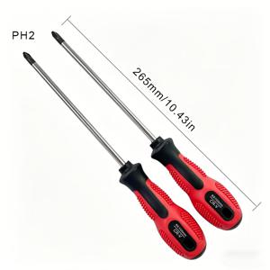 PH2X150mm 십자 드라이버 멀티 콤비네이션 세트, 크롬 바나듐 강철 산업용급 특수 드라이버, 고경도 및 고토크 수동 공구, 제조사 직판 도매용 드라이버 세트, 가정 수리 및 유지보수용 DIY 공구