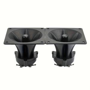 TEMU Supply 2개 세트 사각형 트위터 스피커 150W 85mm 압전 사각형 스피커 드라이버 액세서리 오디오 스피커 1 버저 트위터 스피커 어셈블리 스피커 액세서리