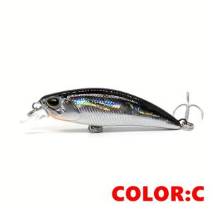 TEMU NB151 싱킹 스몰 미노우 낚시 미끼, 5cm, 4그램, 흔들림 싱킹 베이트