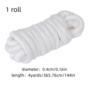 TEMU 수경 재배용 로프 4야드, 꽃 키우기 및 물주기용 자동 로프, 화분 식물 물주기 로프, 자유롭게 절단 가능