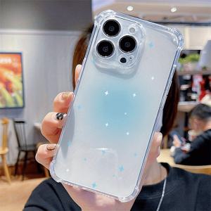 TEMU 휴대폰 케이스 - 아이폰 16, 15, 14, 13, 12, 11 Pro Max, Plus, New XR, 사각형 X, 투명 SE2, SE3 충격 방지 케이스, 고급 XS 낙하 방지 및 방진, 내구성 8 Plus에 적합한 디자인