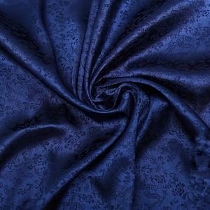 TEMU 120Cm*1Yard 네이비 블루 자카드 원단 - 부드럽고 주름 방지 드레이핑 소재, 웨딩 드레스, 이브닝 가운 & 셔츠에 적합 - 프리 컷 수입 여성 패션 원단, 드레스 제작 및 의류에 이상적