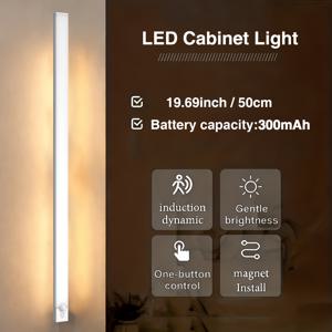 TEMU NBBUFF LED 모션 감지 조명, 3단계 온도 설정, 무한 디밍, 360° 감지, USB 충전식, 침실, 침대 옆, 계단, 캐비닛, 책상용 전자식 조명, 스타일리시한 램프, 다기능 조명