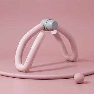 TEMU 골반저근 트레이너 1개 | 허벅지 운동기, 팔 셰이퍼, 바디 쉐이핑, 다리 & 엉덩이 트레이닝, 충전식 아님, PVC 소재