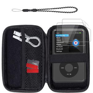 TEMU Y1용 4in1 휴대 케이스 및 랜야드 포함, 아이팟 터치 MP3 플레이어용 유압 하이드로겔 소프트 필름 2개