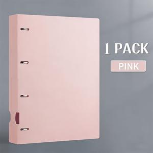 TEMU 1개 모란디 색상 고급 D링 바인더, 부드러운 개폐, 안전하고 흩어짐 없는 종이 보관. A4 파일, 문서, 메모 및 보고서를 위한 넉넉한 용량. 내구성이 뛰어나고 튼튼한 커버 재질