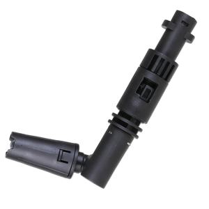 TEMU 1개 360도 회전 조절 가능 고압 세차 노즐 세트 - 범용 플라스틱, 카처 -K7/라보어 시리즈 고압 세척기 호환, 차량 및 실외 청소 액세서리
