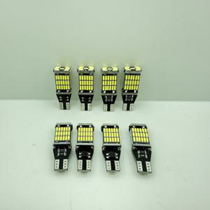 8개입 차량용 LED 백업 라이트, 라이트 T15 W16W 921 912 922 CANBUS LED 테일 리버스 라이트 6000K 고휘도 리버스 라이트, 방향 지시등 전구, CAN-BUS 오류 없음, 플러그 앤 플레이, 차량용 교체 전구, 배터리 없음