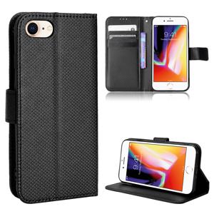 전체 보호 PU 가죽 지갑 케이스 충격 방지 플립 커버, iPhone8/8Plus/7/7Plus,iPhone SE 2020,iPhone SE 2022용 전화 케이스
