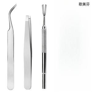 TEMU 스테인리스 스틸 애완동물 그루밍 키트 벼룩 제거 빗 휴대용 세척 가능 긴 털 짧은 털 고양이 및 강아지 가정 야외 일상적인 애완 동물 관리 용품