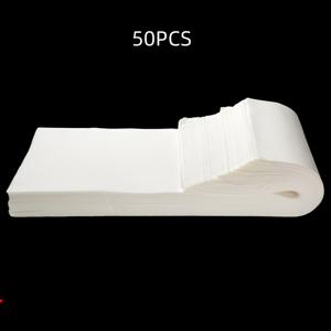 50개입 27 X 57Cm 강력 흡수 소프트 일회용 타월 - 미용실, 헤어 살롱, 네일샵, 풋 스파, 발 세척샵, 호텔, 여행 및 가정 청소에 적합